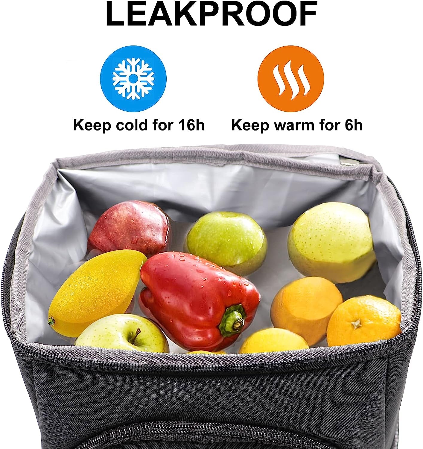 Cooler Backpack 18L Leakproof Insulated Large Capacity Lunch Cooler for Men Women to Picnics Camping